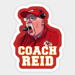 Andy Reid - Kansas City Chiefs Sticker